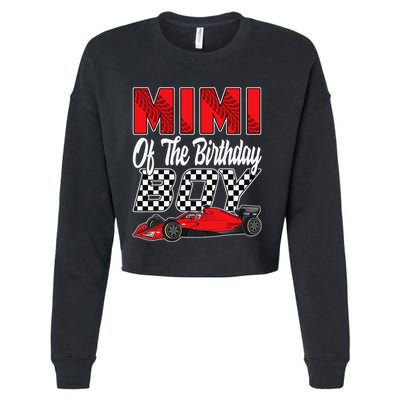 Car Racing Mimi Of The Birthday Formula race Car Cropped Pullover Crew