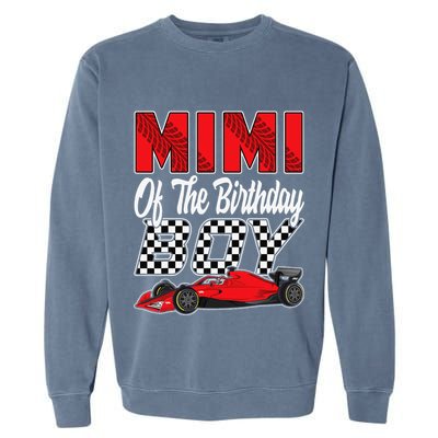 Car Racing Mimi Of The Birthday Formula race Car Garment-Dyed Sweatshirt