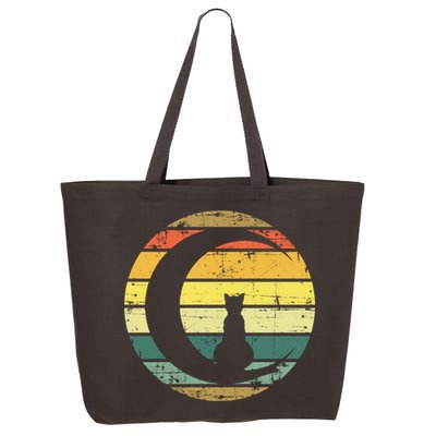 Cat Retro Moon Sunset 25L Jumbo Tote