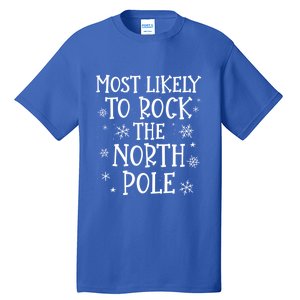 Christmas Rock Music Most Likely To Christmas Gift Tall T-Shirt