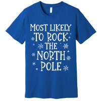 Christmas Rock Music Most Likely To Christmas Gift Premium T-Shirt