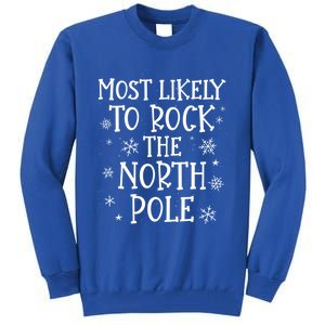 Christmas Rock Music Most Likely To Christmas Gift Tall Sweatshirt