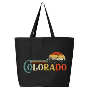 Colorado Rocky Mountain Sun Boulder Hiking 25L Jumbo Tote