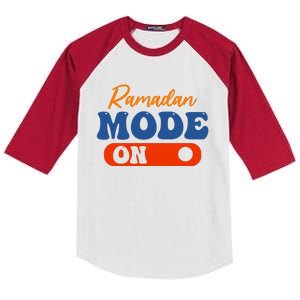 Cool Ramadan Mode On Kids Colorblock Raglan Jersey