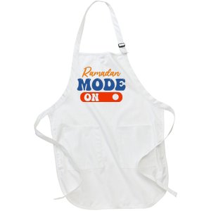 Cool Ramadan Mode On Full-Length Apron With Pockets