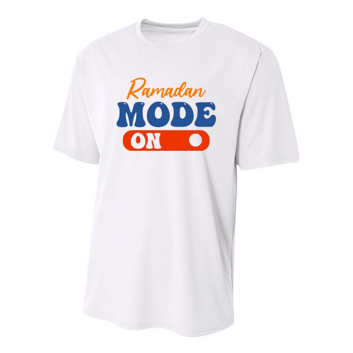 Cool Ramadan Mode On Youth Performance Sprint T-Shirt