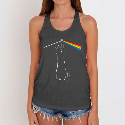 Cat Rock Music Women's Knotted Racerback Tank