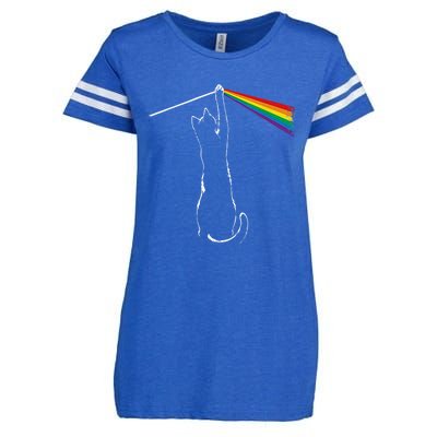 Cat Rock Music Enza Ladies Jersey Football T-Shirt