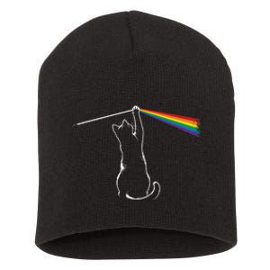 Cat Rock Music Short Acrylic Beanie