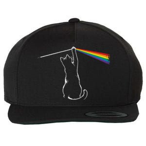 Cat Rock Music Wool Snapback Cap