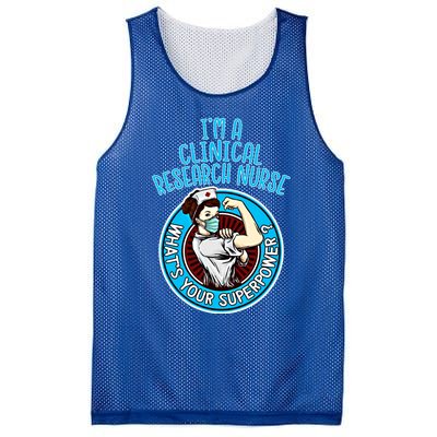 Clinical Research Nurse Gift Nursing Meaningful Gift Mesh Reversible Basketball Jersey Tank