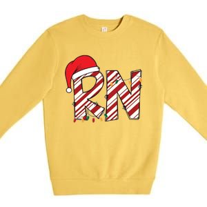 Christmas Registered Nurse Premium Crewneck Sweatshirt