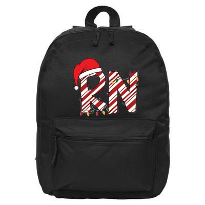 Christmas Registered Nurse 16 in Basic Backpack
