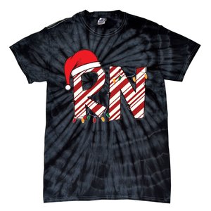 Christmas Registered Nurse Tie-Dye T-Shirt