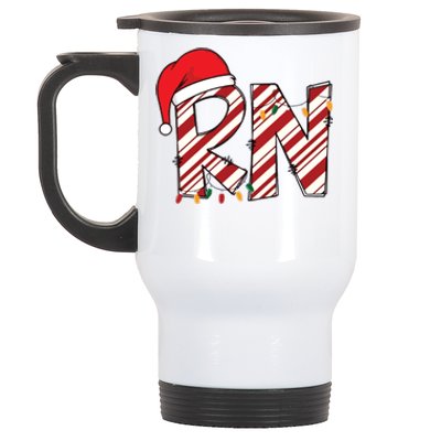 Christmas Registered Nurse Stainless Steel Travel Mug