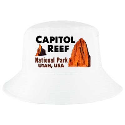 Capitol Reef National Park Travel Utah Usa Earth Explorer Funny Gift Cool Comfort Performance Bucket Hat