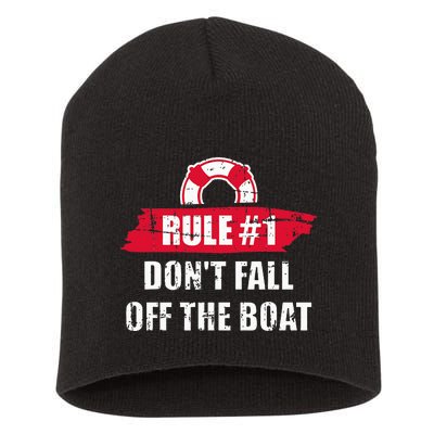 Cruise Rule Number Short Acrylic Beanie