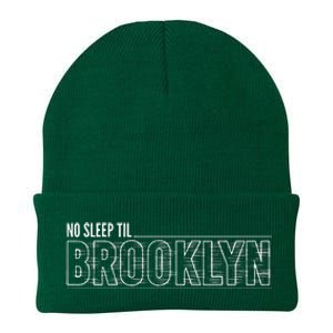 Cool Retro No Sleep Til Brooklyn Old School Portable Stereo Knit Cap Winter Beanie