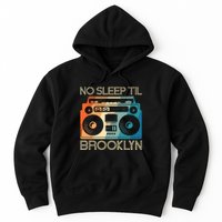 Cool Retro No Sleep Til Brooklyn Old School Portable Stereo Hoodie