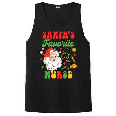 Christmas Rn Nurse Xmas Vibes Nursing SantaS Favorite Nurse Gift PosiCharge Competitor Tank