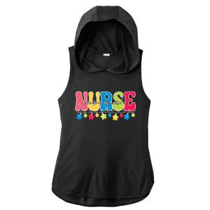 Christmas Research Nurse Funny Gift For Nursing Student Funny Gift Ladies PosiCharge Tri-Blend Wicking Draft Hoodie Tank