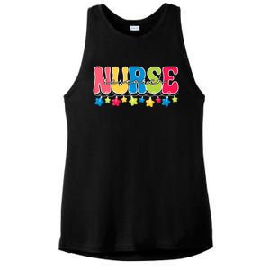 Christmas Research Nurse Funny Gift For Nursing Student Funny Gift Ladies PosiCharge Tri-Blend Wicking Tank