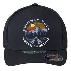 Chimney Rock North Carolina Mountains Vacation Souvenir Flexfit Unipanel Trucker Cap