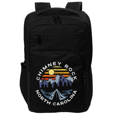 Chimney Rock North Carolina Mountains Vacation Souvenir Impact Tech Backpack