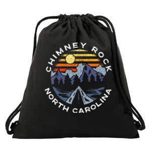 Chimney Rock North Carolina Mountains Vacation Souvenir Drawstring Bag