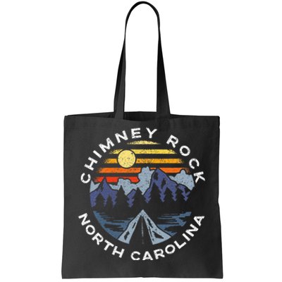 Chimney Rock North Carolina Mountains Vacation Souvenir Tote Bag