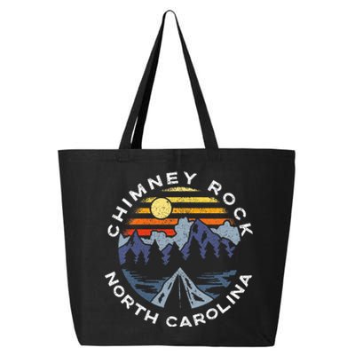 Chimney Rock North Carolina Mountains Vacation Souvenir 25L Jumbo Tote