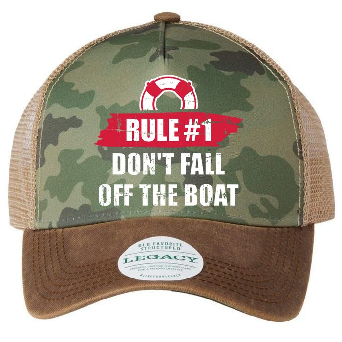 Cruise Rule Number 1 Cool Gift Legacy Tie Dye Trucker Hat