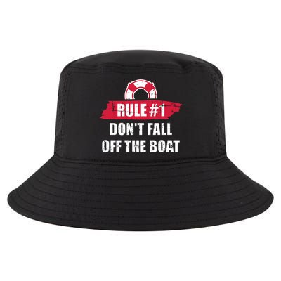 Cruise Rule Number 1 Cool Gift Cool Comfort Performance Bucket Hat