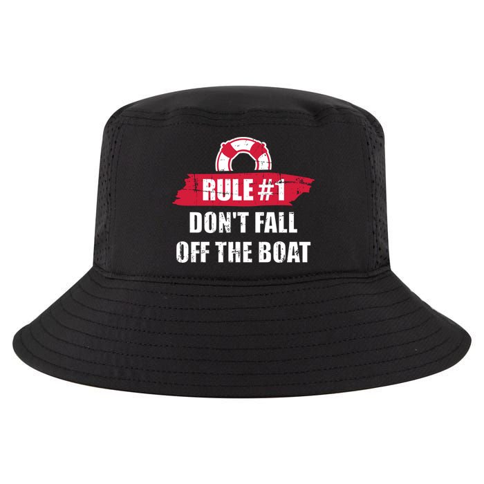 Cruise Rule Number 1 Cool Gift Cool Comfort Performance Bucket Hat