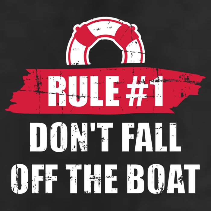 Cruise Rule Number 1 Cool Gift Cool Comfort Performance Bucket Hat