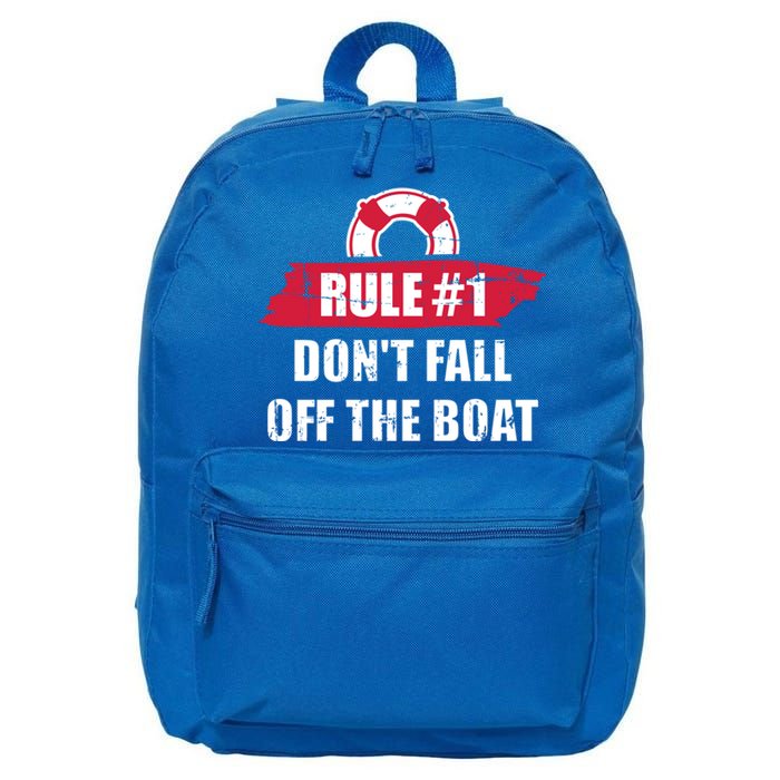 Cruise Rule Number 1 Cool Gift 16 in Basic Backpack