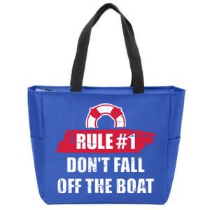 Cruise Rule Number 1 Cool Gift Zip Tote Bag