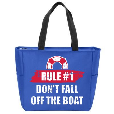 Cruise Rule Number 1 Cool Gift Zip Tote Bag