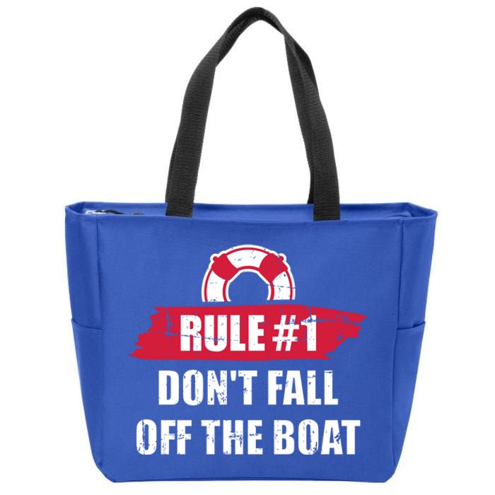 Cruise Rule Number 1 Cool Gift Zip Tote Bag