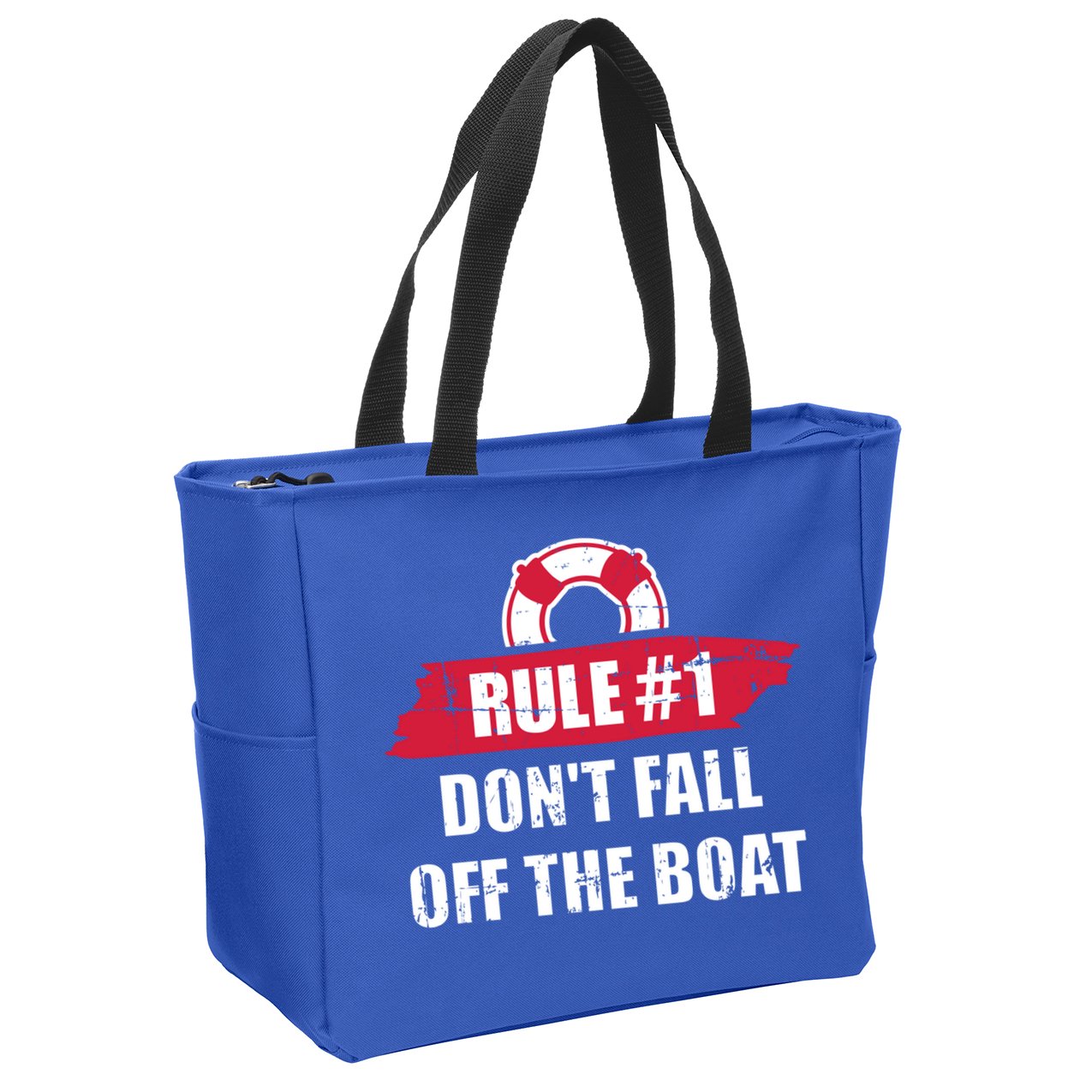 Cruise Rule Number 1 Cool Gift Zip Tote Bag