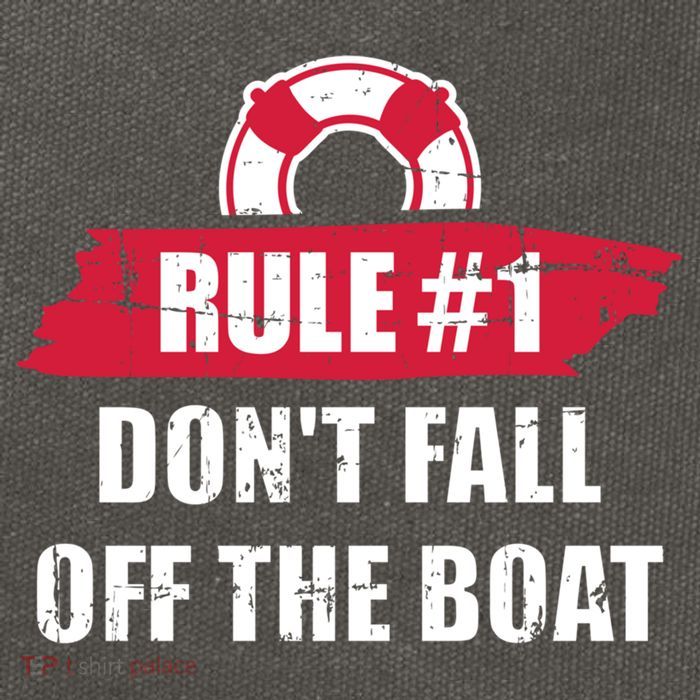 Cruise Rule Number 1 Cool Gift Cotton Canvas Backpack