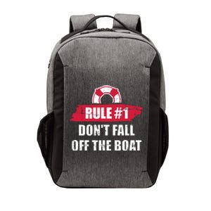 Cruise Rule Number 1 Cool Gift Vector Backpack