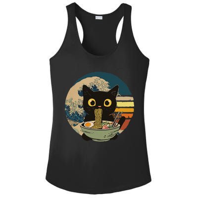 Cat Ramen Noodles Cat Japanese Kawaii Cat Japan Anime Cat Ladies PosiCharge Competitor Racerback Tank