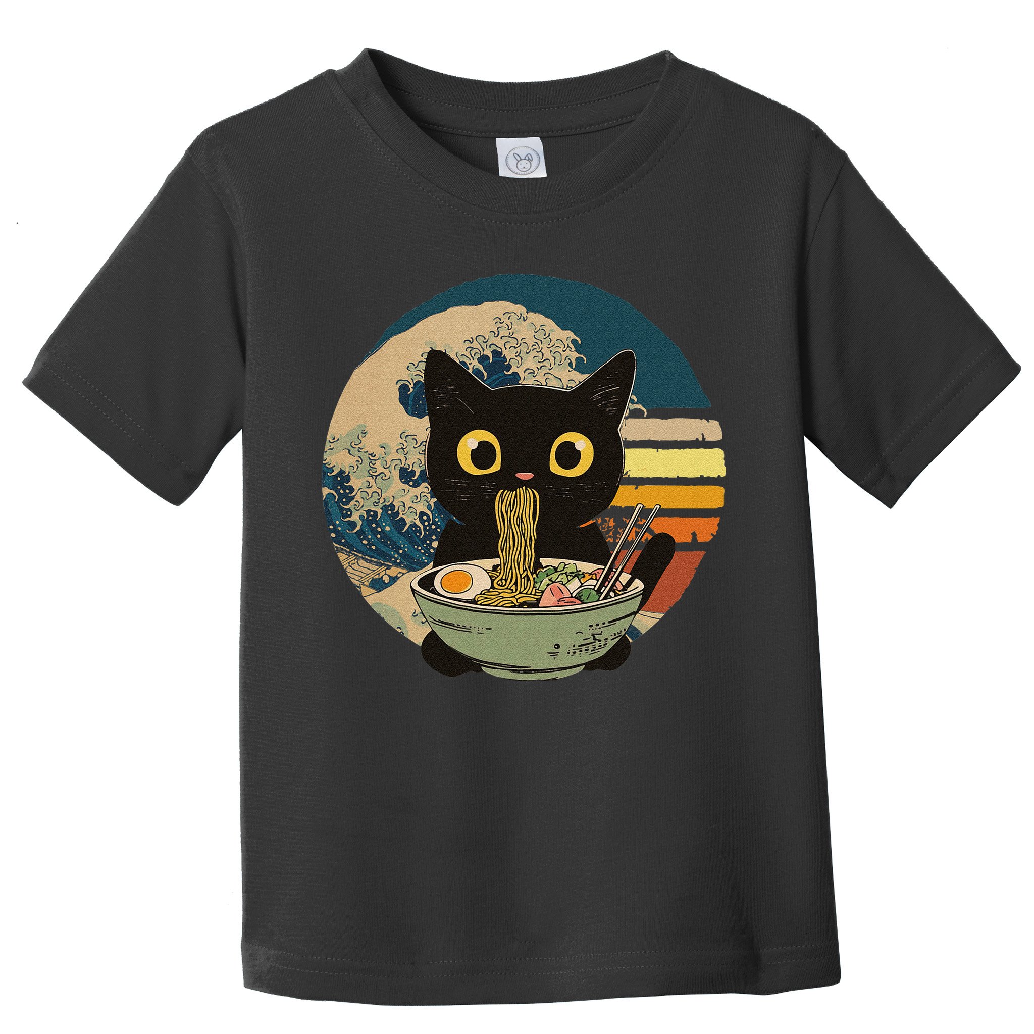 Cat Ramen Noodles Cat Japanese Kawaii Cat Japan Anime Cat Toddler T-Shirt