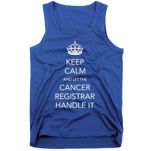 Cancer Registrar National Cancer Registrars Week Gift Tank Top