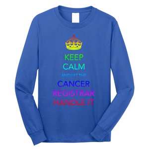 Cancer Registrar National Cancer Registrars Week Gift Long Sleeve Shirt