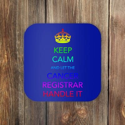 Cancer Registrar National Cancer Registrars Week Gift Coaster