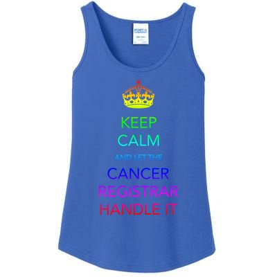 Cancer Registrar National Cancer Registrars Week Gift Ladies Essential Tank