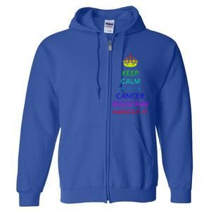 Cancer Registrar National Cancer Registrars Week Gift Full Zip Hoodie