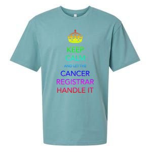 Cancer Registrar National Cancer Registrars Week Gift Sueded Cloud Jersey T-Shirt